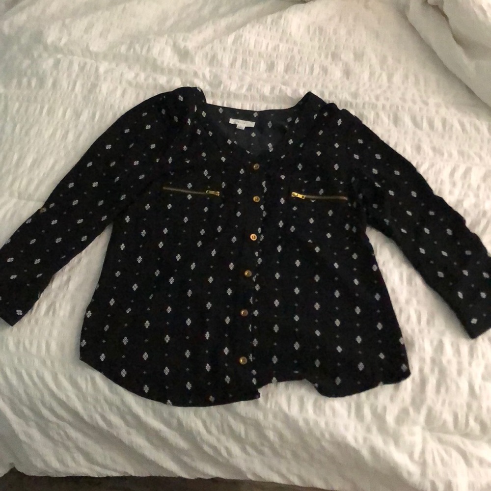 long sleeve designed shirt